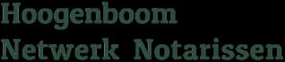 Logo Hoogenboom Netwerk Notarissen — NotarisRegelen