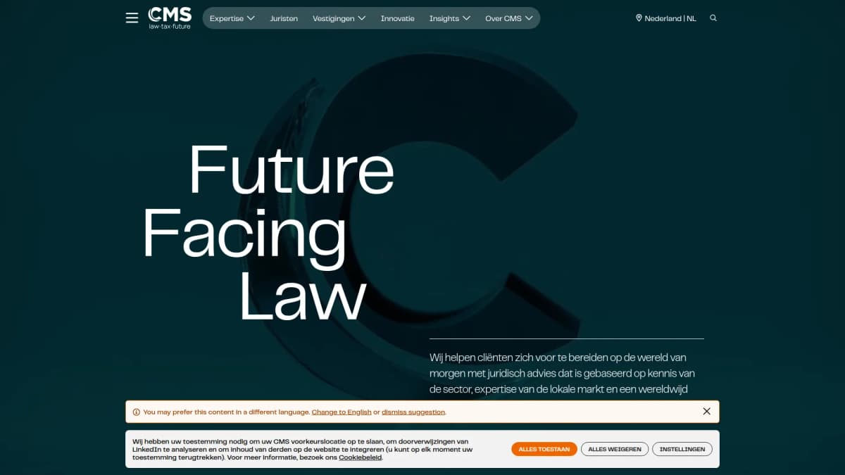 Advocaten en Notarissen CMS Derks Star Busmann — notariskantoor in Amsterdam