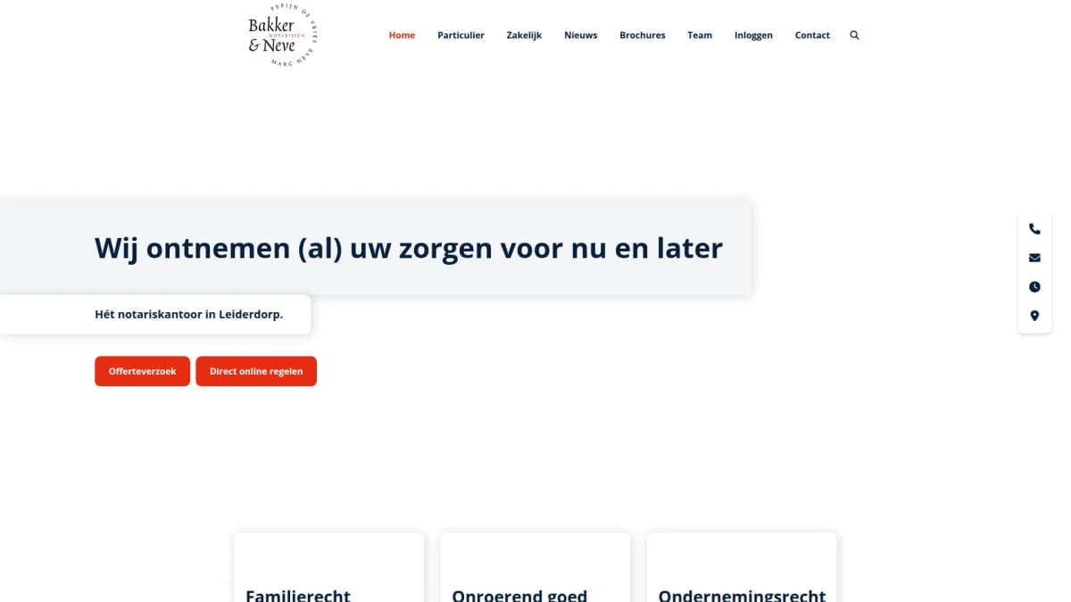 Bakker & Neve Netwerk Notarissen — notariskantoor in Leiderdorp
