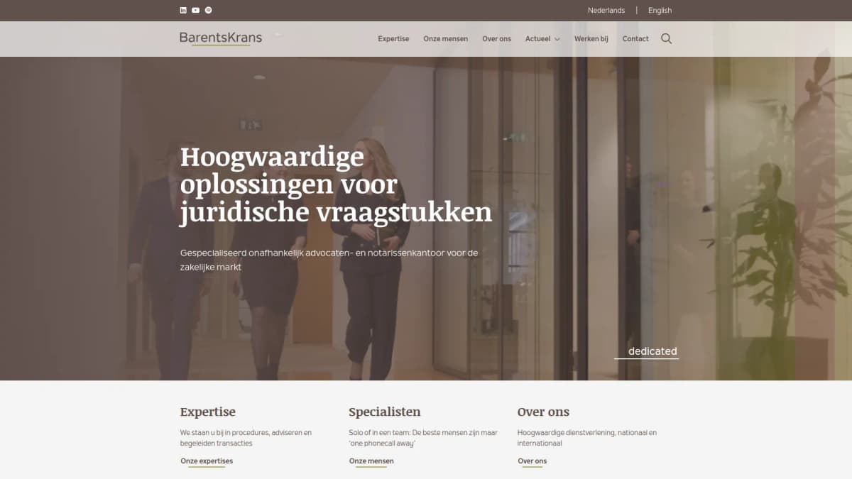 BarentsKrans Coöperatief U.A. — notariskantoor in Den Haag