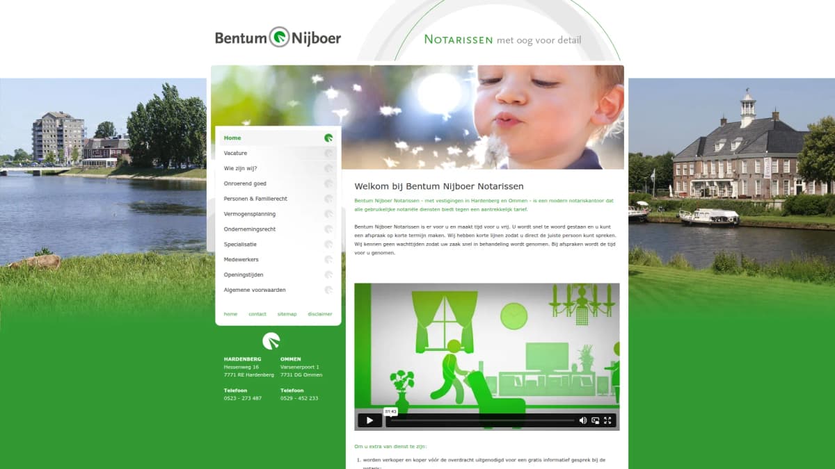 Bentum Nijboer Notarissen — notariskantoor in Ommen