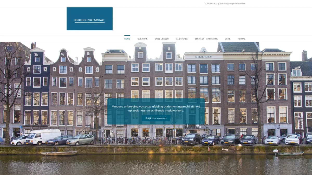 Berger Notariaat — notariskantoor in Amsterdam