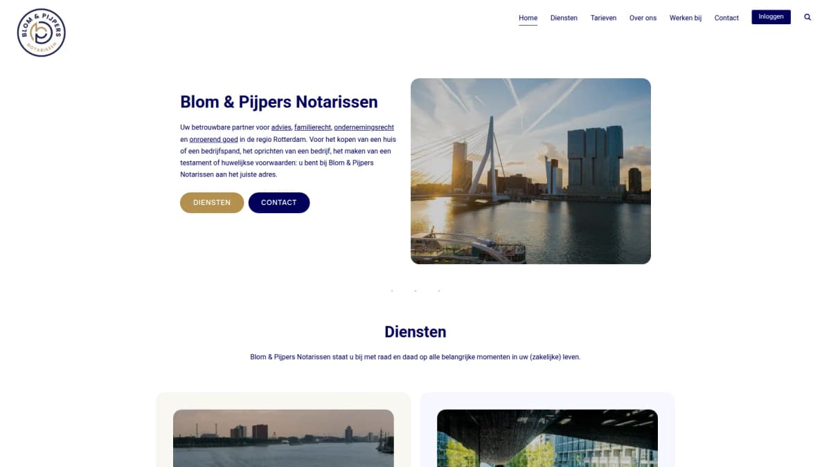 Blom & Pijpers Notarissen B.V. — notariskantoor in Rotterdam