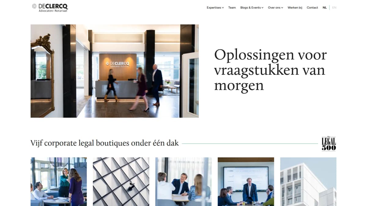 De Clercq Advocaten Notarissen — notariskantoor in Leiden