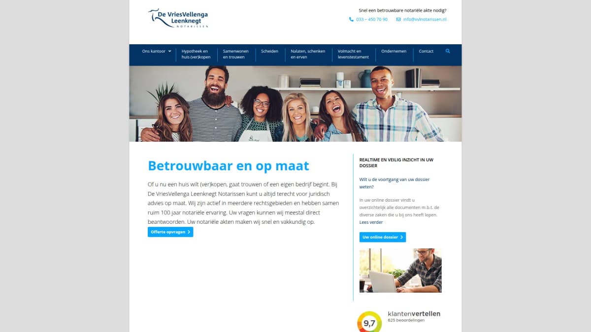 De VriesVellenga Leenknegt Notarissen — notariskantoor in Amersfoort