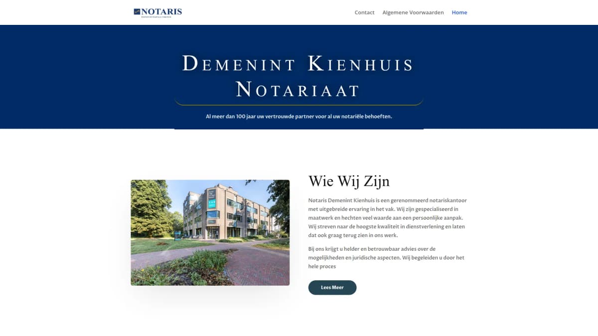 Demenint Kienhuis notariaat — notariskantoor in Haarlem