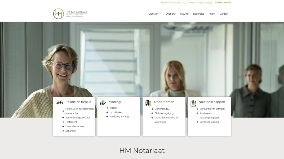 HM Notariaat — notariskantoor in Helmond