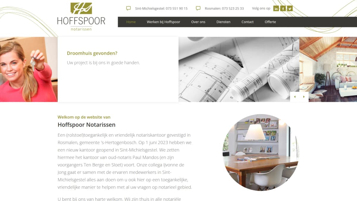 Hoffspoor Notarissen Sint-Michielsgestel — notariskantoor in Sint-Michielsgestel