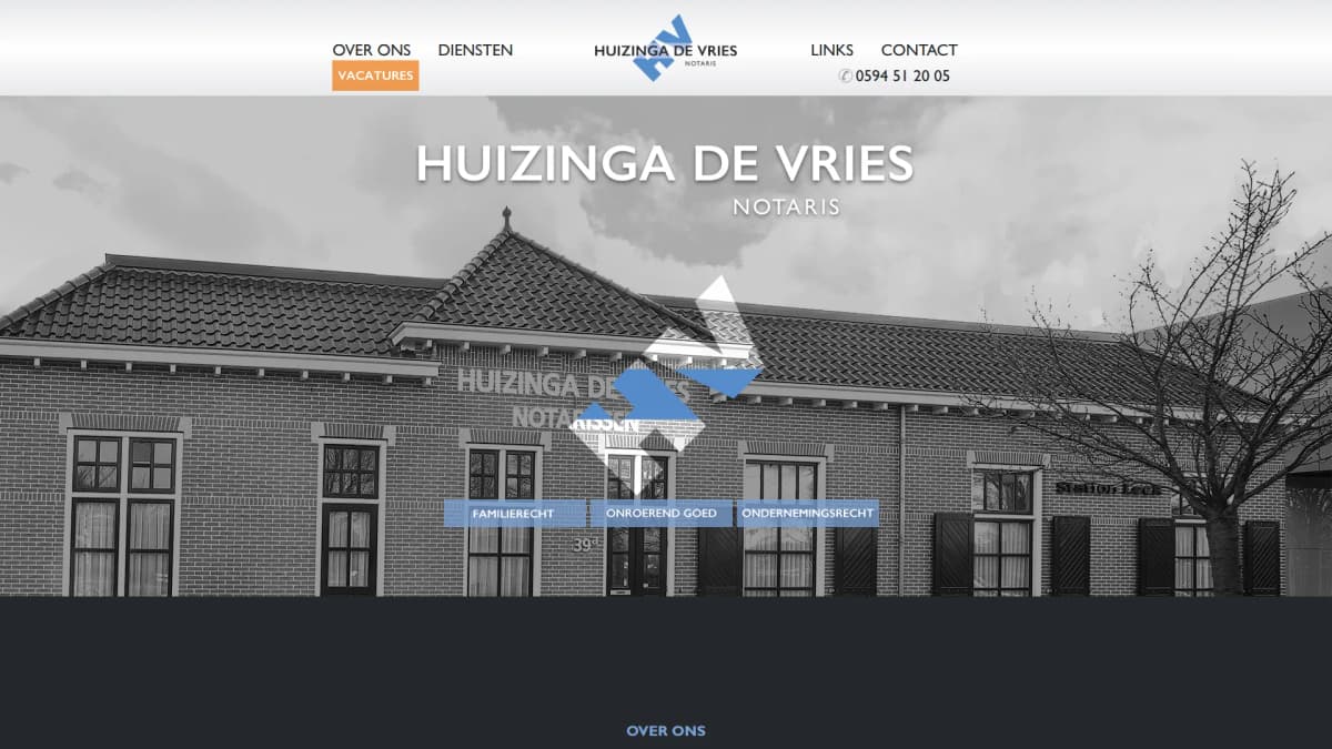Huizinga De Vries Notarissen — notariskantoor in Leek