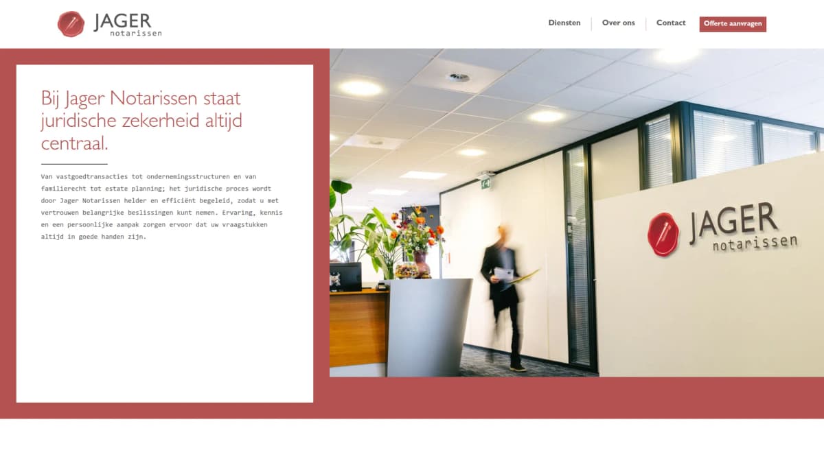 Jager Notarissen — notariskantoor in Heemstede