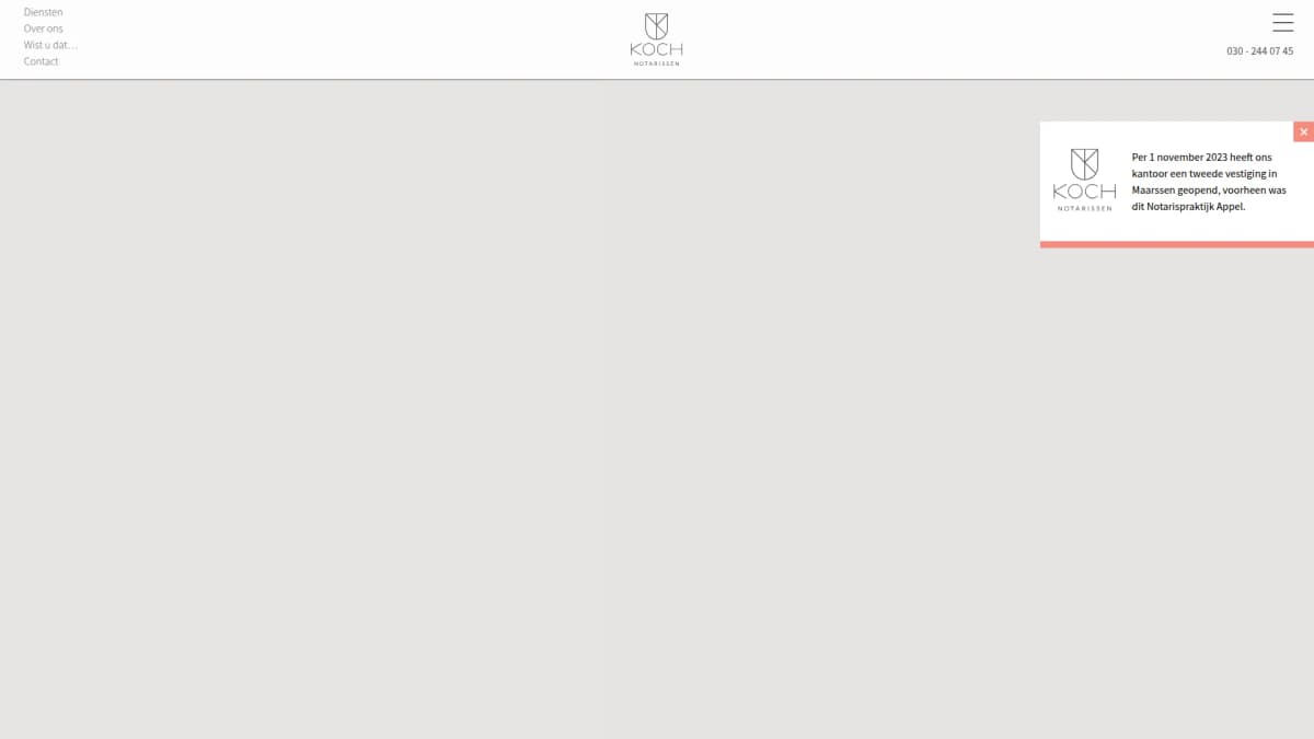 Koch Notarissen (vestiging Utrecht) — notariskantoor in Utrecht