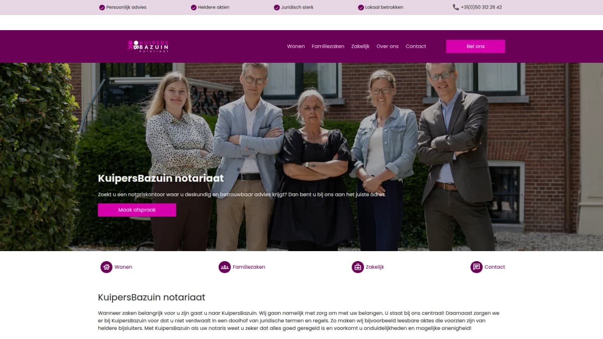 KuipersBazuin notariaat — notariskantoor in Groningen
