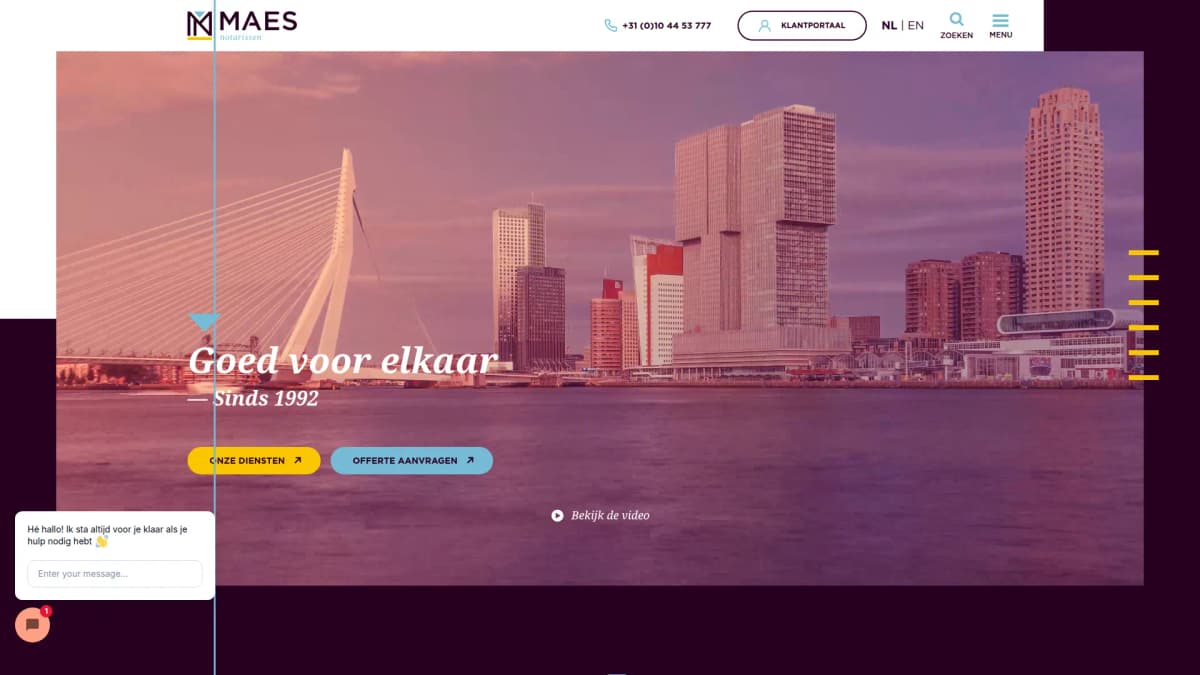 MAES notarissen — notariskantoor in Vlaardingen