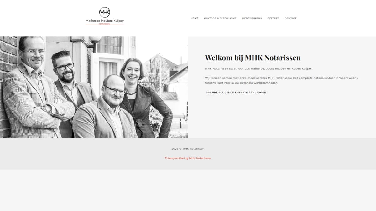 MHK Notarissen — notariskantoor in Weert