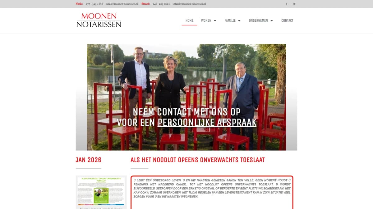 Moonen Notarissen — notariskantoor in Sittard
