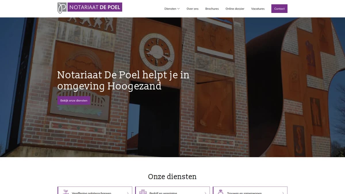 Notariaat De Poel — notariskantoor in Hoogezand