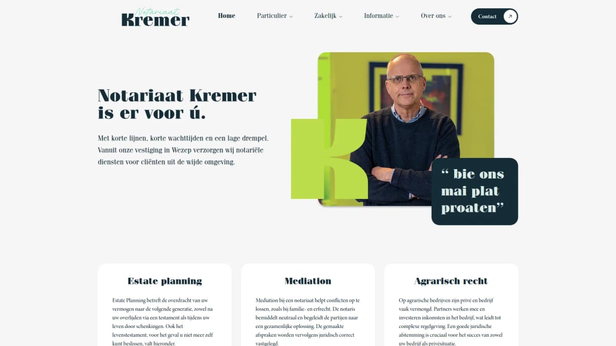 Notariaat Kremer — notariskantoor in Wezep