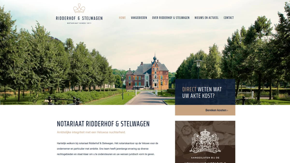 Notariaat Ridderhof en Stelwagen — notariskantoor in Vaassen