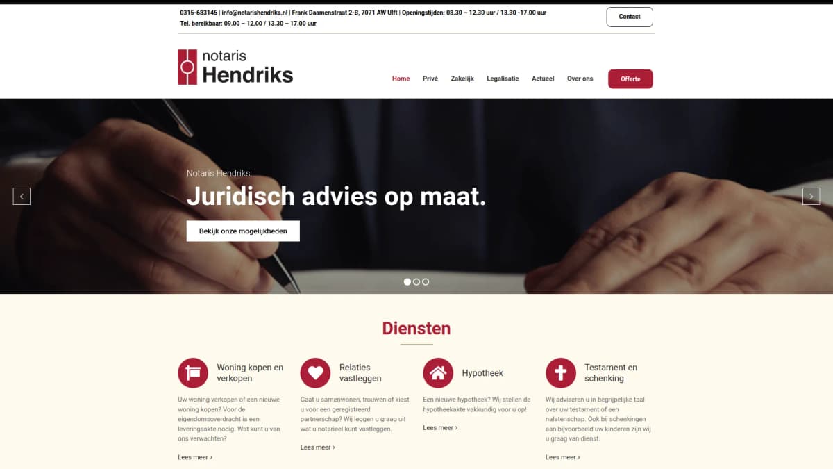 Notaris Hendriks — notariskantoor in Ulft