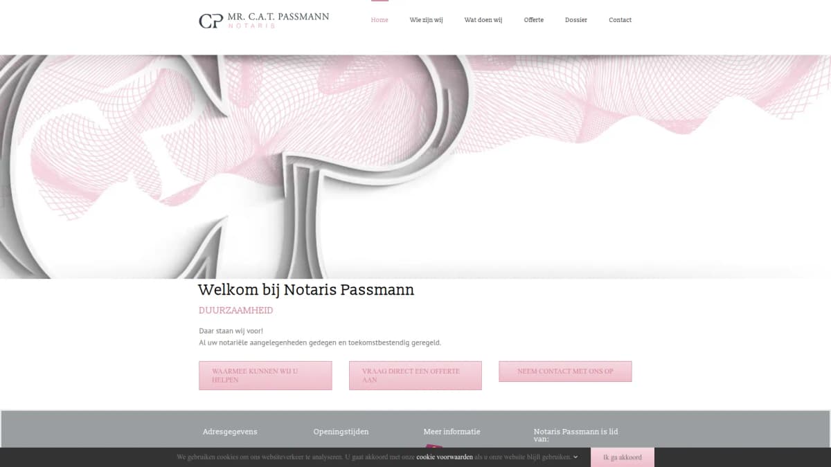 Notaris Passmann — notariskantoor in Terborg