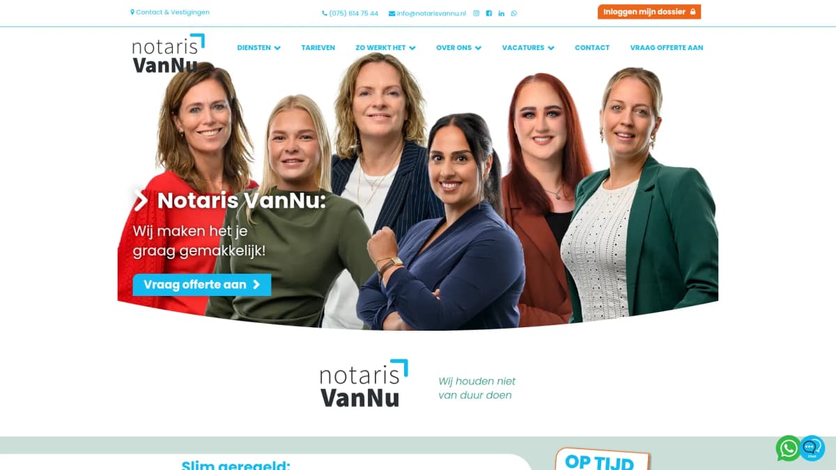 notaris VanNu — notariskantoor in Zaandam