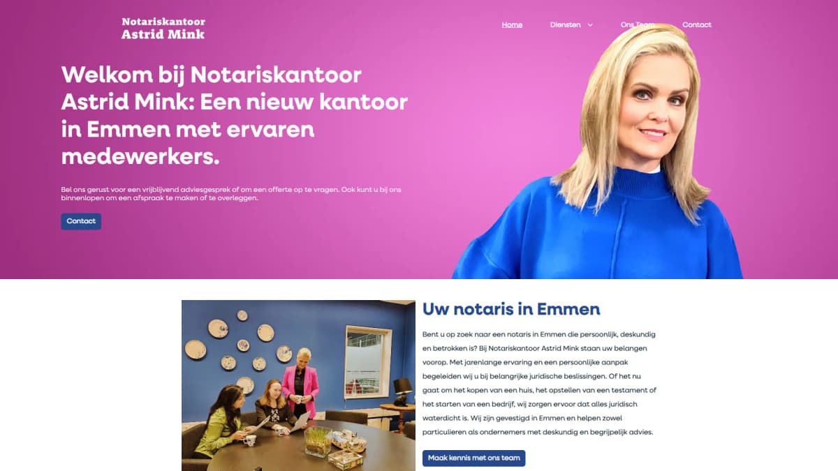 Notariskantoor Astrid Mink B.V. — notariskantoor in Emmen
