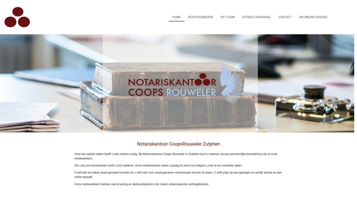 Notariskantoor Coops Rouweler — notariskantoor in Zutphen