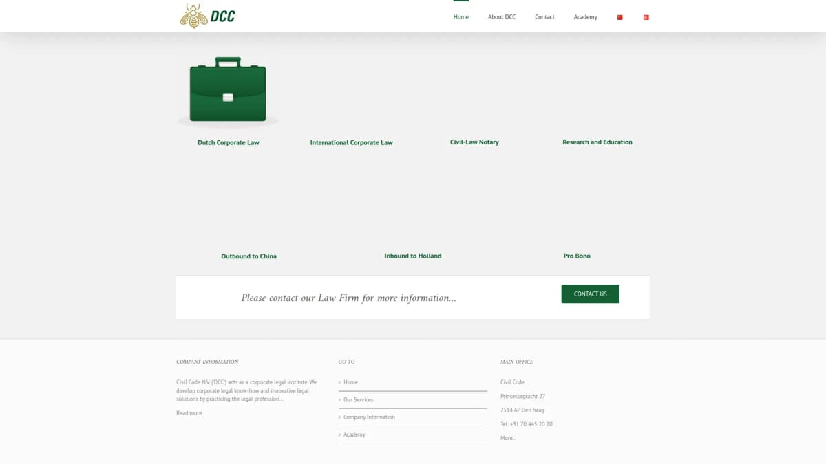 Notariskantoor DeHeng Civil Code N.V. — notariskantoor in Den Haag