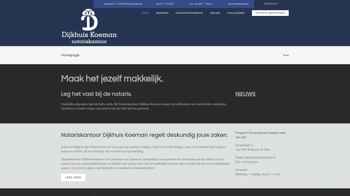 Notariskantoor Dijkhuis Koeman — notariskantoor in Koog aan de Zaan