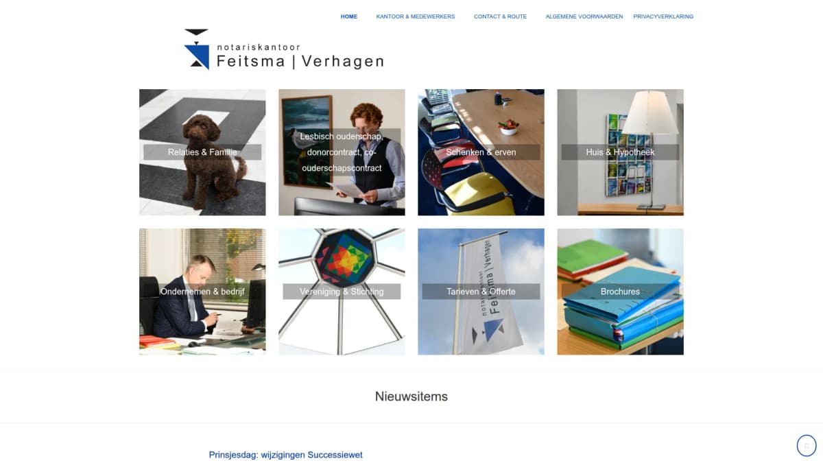 Notariskantoor Feitsma Verhagen — notariskantoor in Volendam