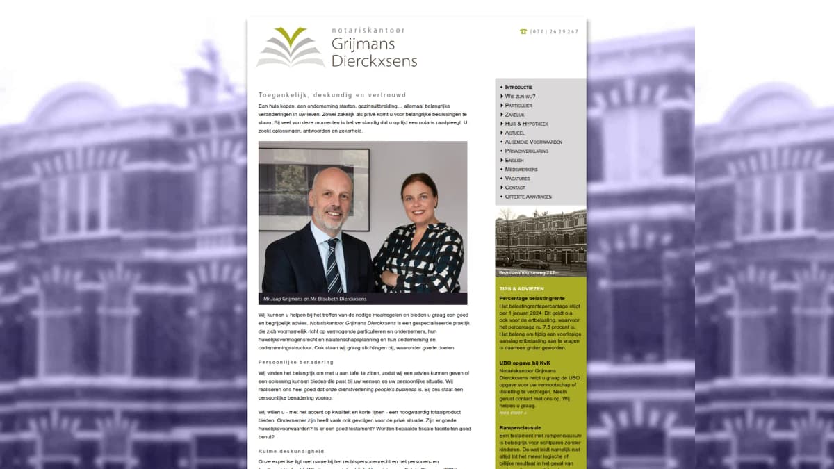 Notariskantoor Grijmans | Dierckxsens — notariskantoor in Den Haag