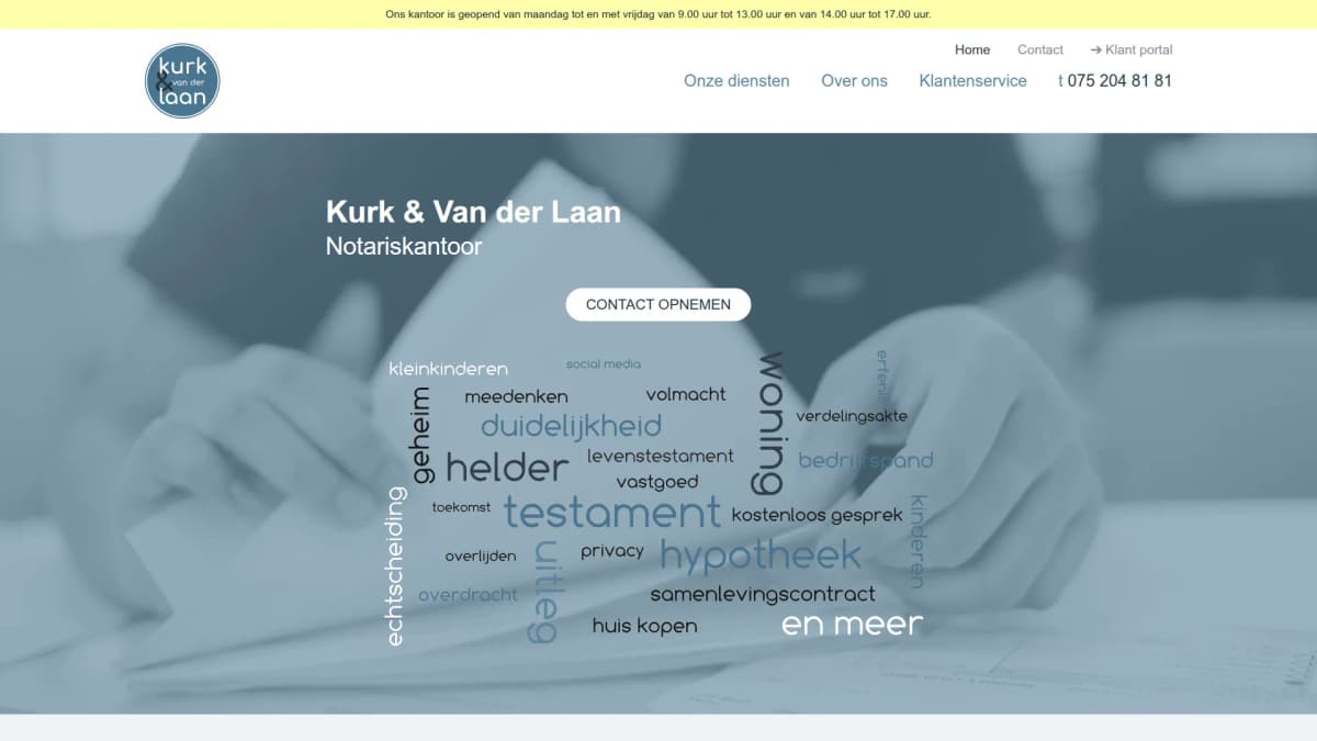 Notariskantoor Kurk & Van der Laan — notariskantoor in Zaandam