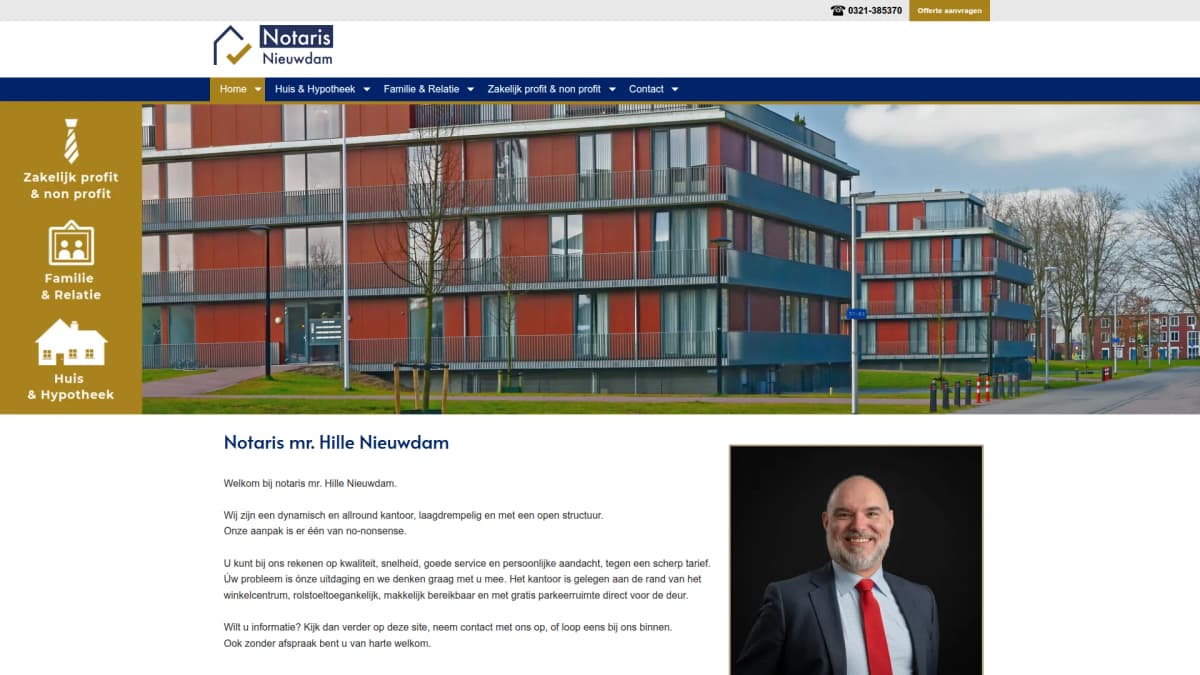 Notariskantoor mr. H. Nieuwdam — notariskantoor in Dronten