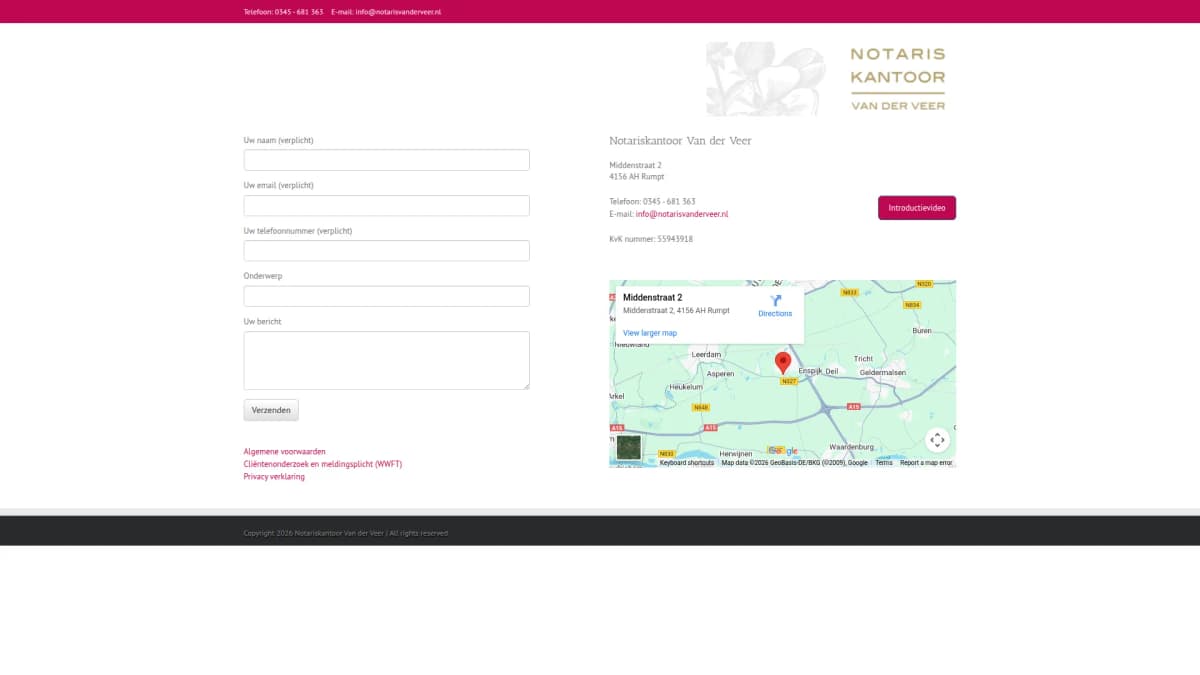 Notariskantoor Van der Veer — notariskantoor in Rumpt