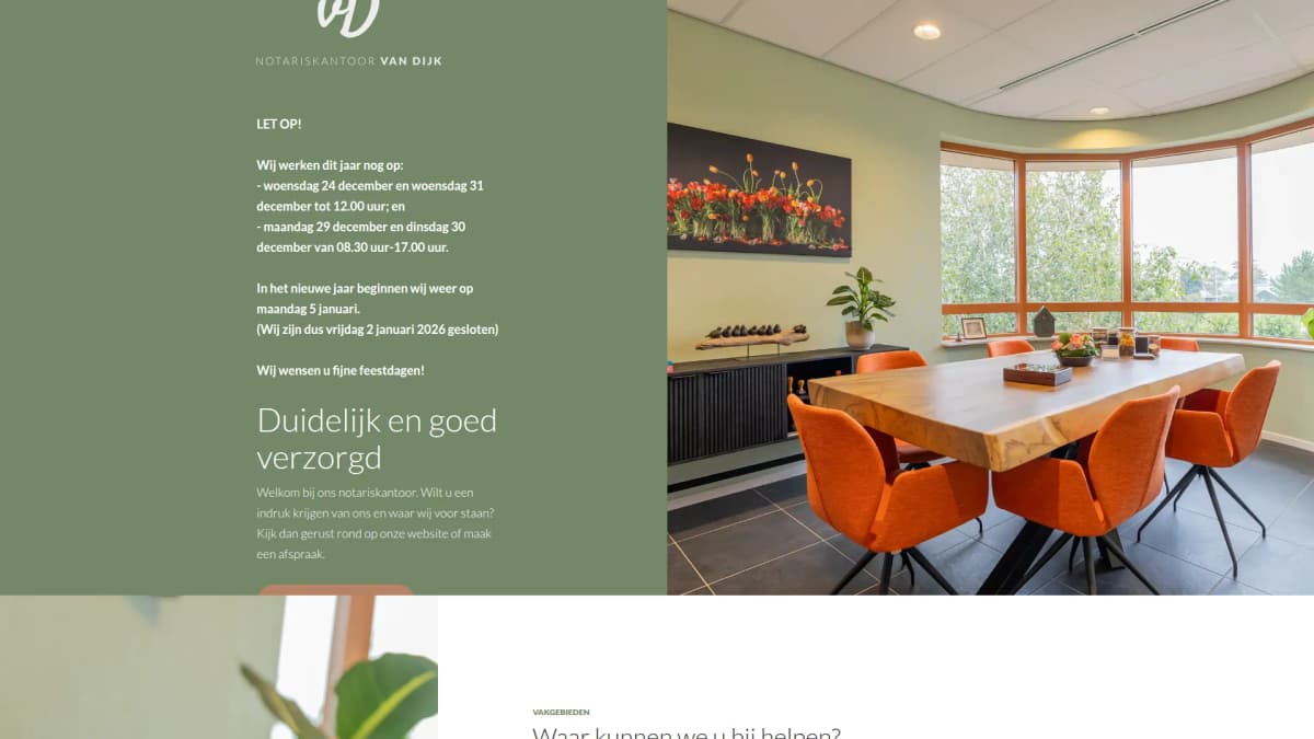 Notariskantoor Van Dijk — notariskantoor in Noordwijk