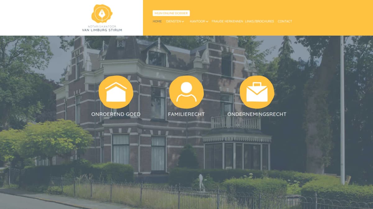 Notariskantoor Van Limburg Stirum — notariskantoor in Hilversum