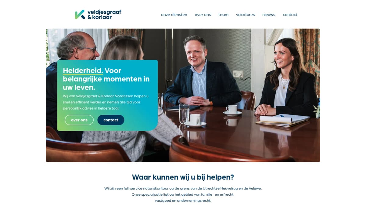 Notariskantoor Veldjesgraaf & Korlaar — notariskantoor in Woudenberg