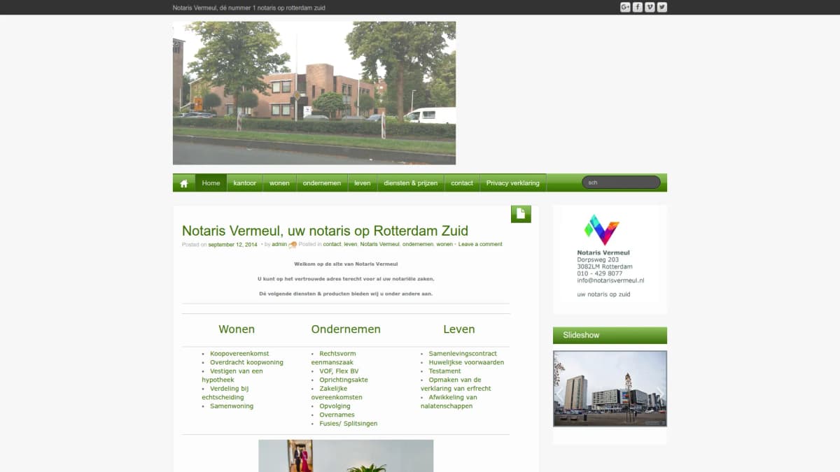 Notariskantoor Vermeul — notariskantoor in Rotterdam