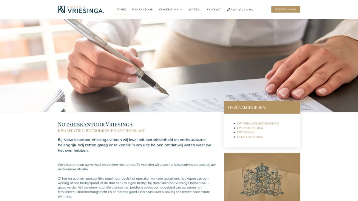 Notariskantoor Vriesinga — notariskantoor in Zeewolde