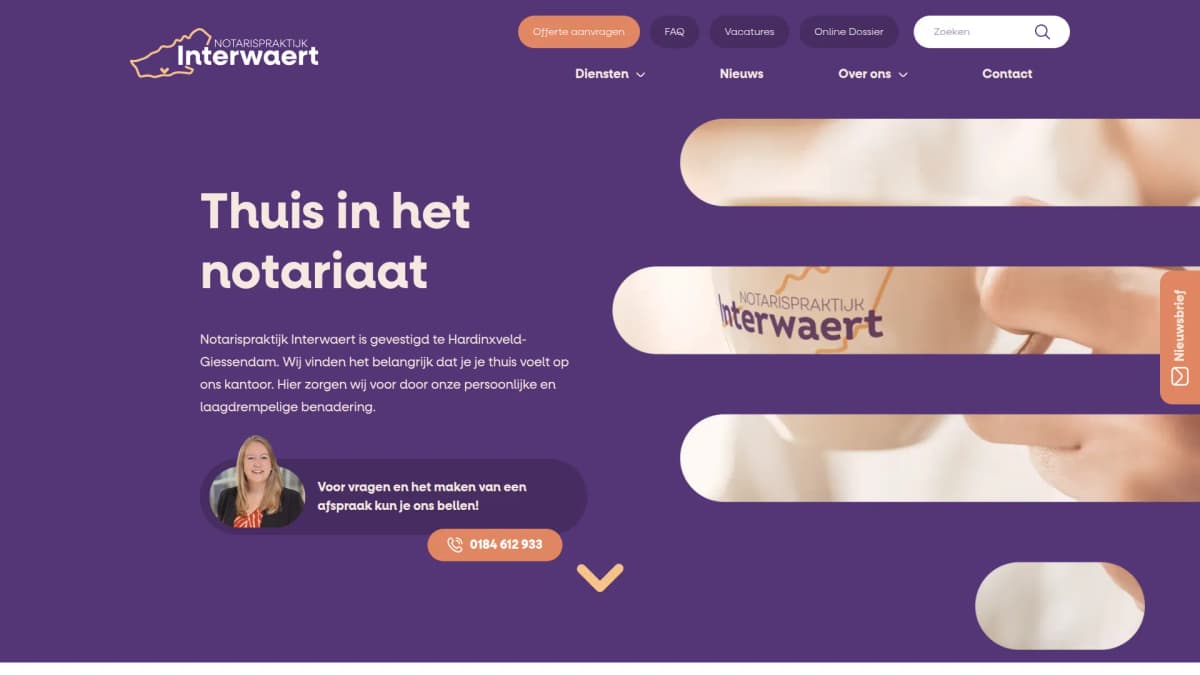 Notarispraktijk Interwaert — notariskantoor in Hardinxveld-Giessendam