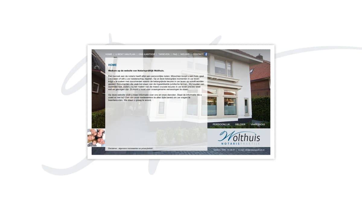 Notarispraktijk Wolthuis — notariskantoor in Leerdam