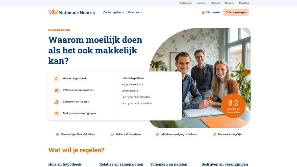 Protocol mr. R. van der Weide — notariskantoor in Alkmaar