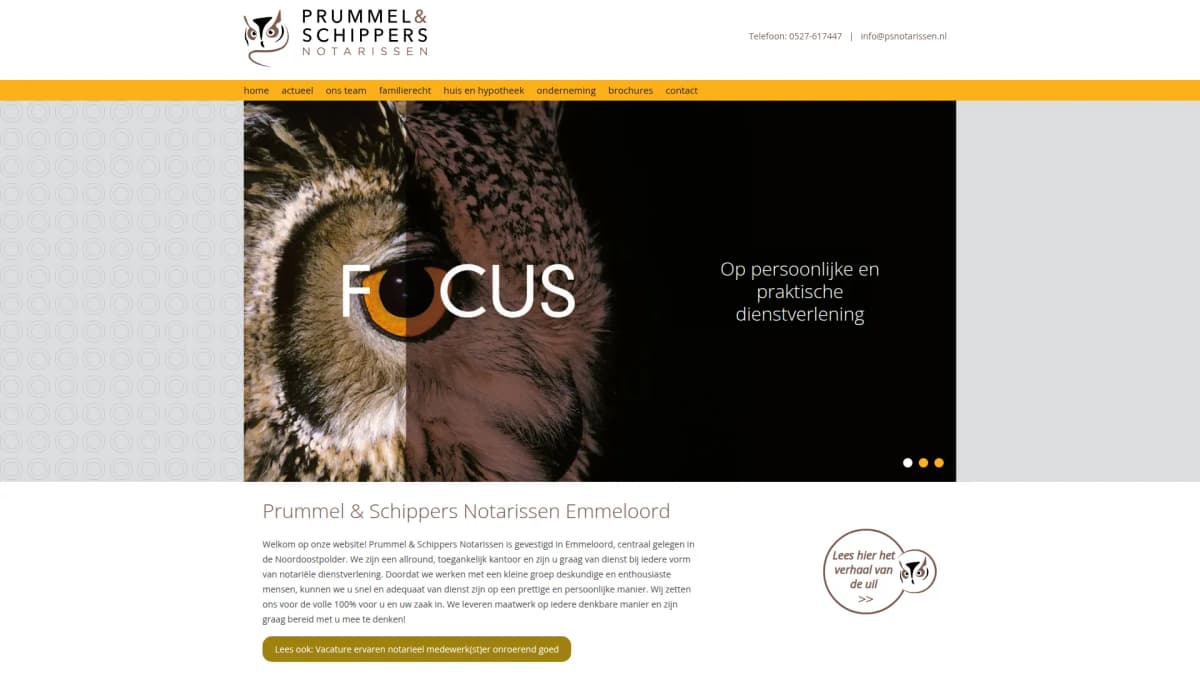 Prummel en Schippers Notarissen — notariskantoor in Emmeloord