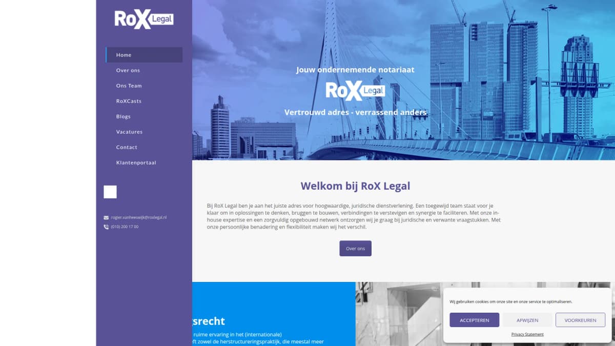 RoX Legal B.V. — notariskantoor in Rotterdam