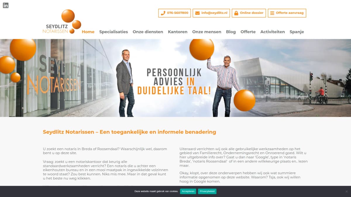 Seydlitz Notarissen — notariskantoor in Breda