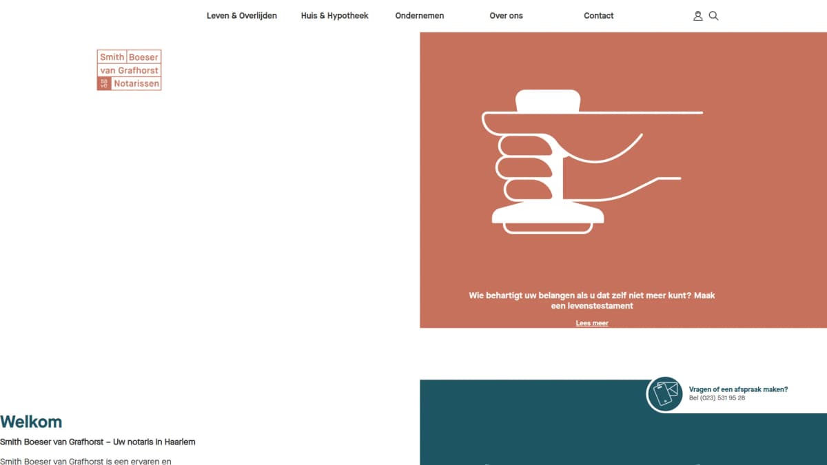 Smith Boeser van Grafhorst notarissen — notariskantoor in Haarlem