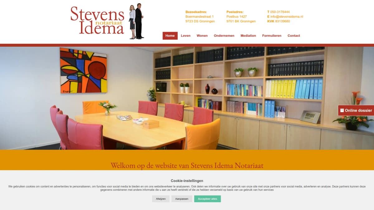 Stevens Idema Notariaat B.V. — notariskantoor in Groningen