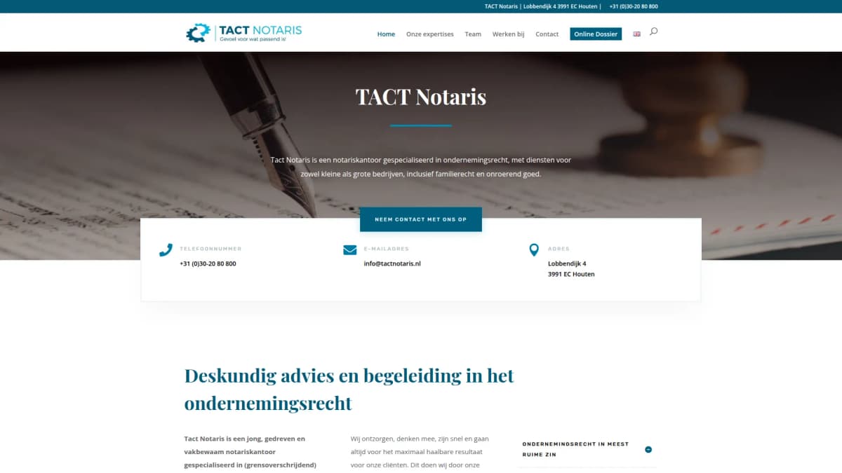 TACT Notaris — notariskantoor in Houten