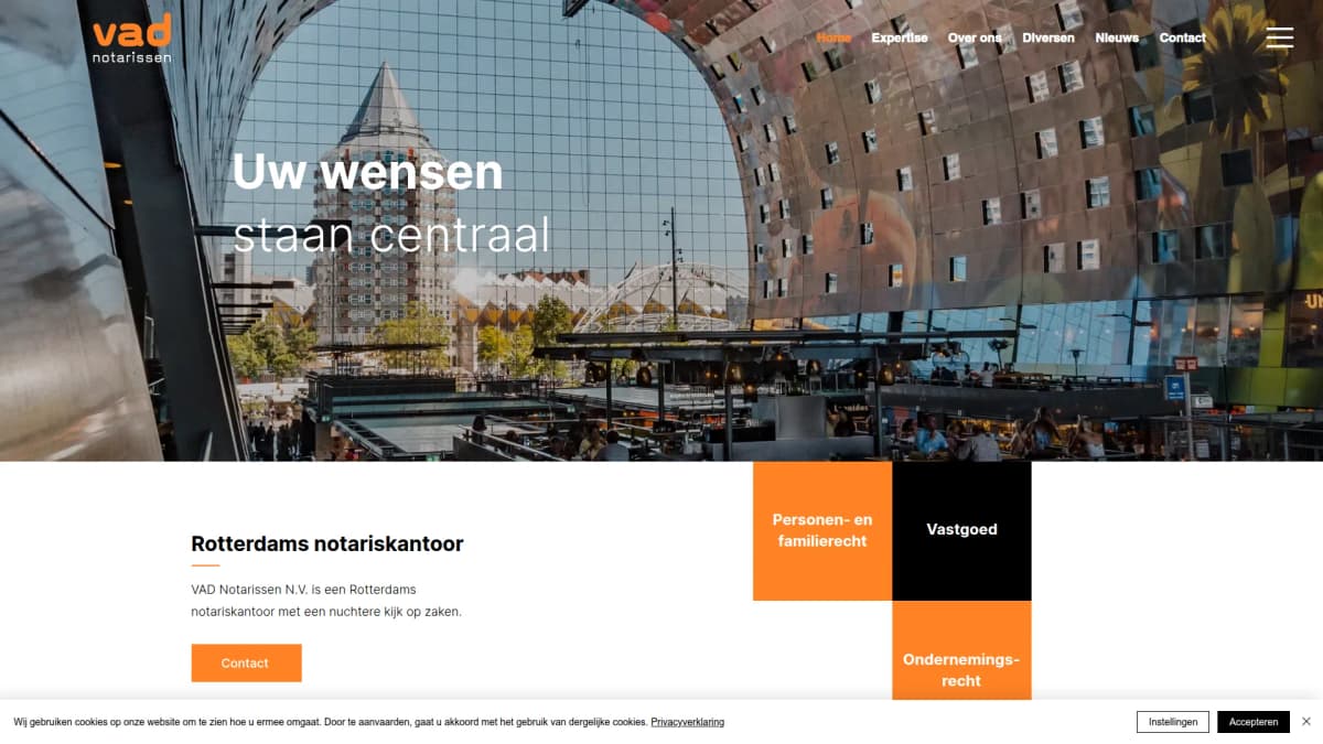 VAD Notarissen N.V. — notariskantoor in Rotterdam