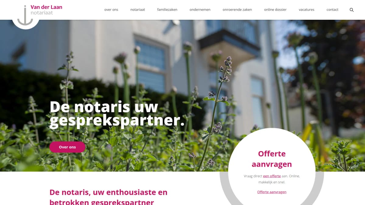 Van der Laan notariaat — notariskantoor in Oldebroek